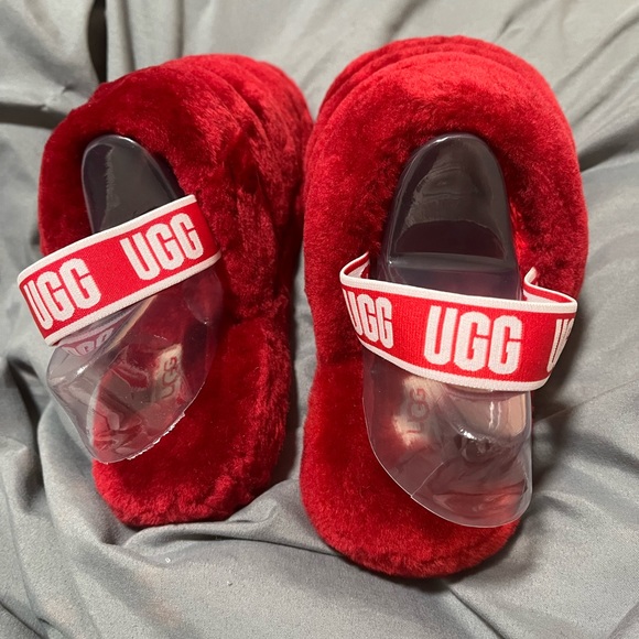 Ugg fluff yeah slide red - Picture 7 of 8